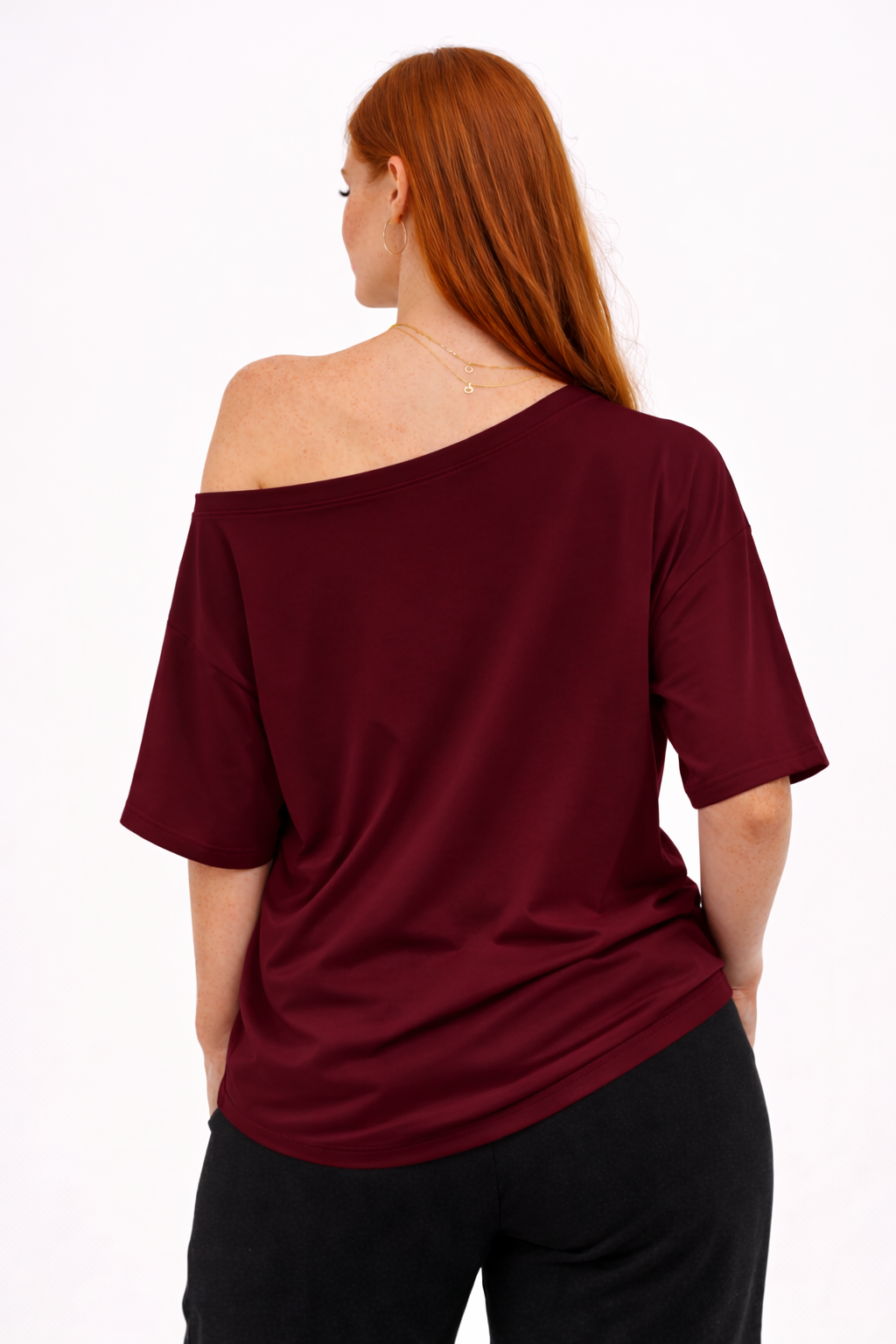 Riviera Top – Beige – Back View | Vayana Clothing