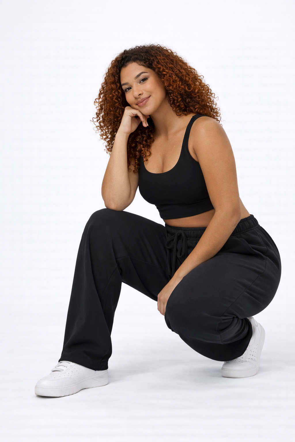 StreetFlow Pants – Black – Back View | Vayana Clothing