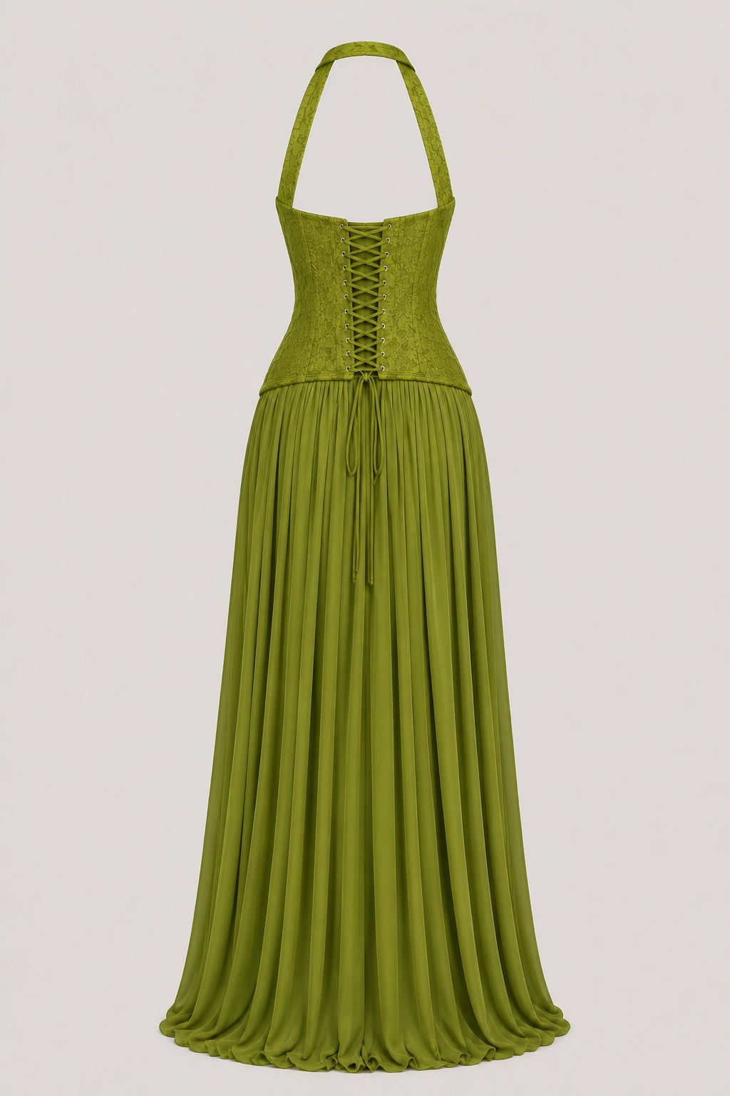 Eden Dress – Lace Corset Chiffon Maxi Dress Formal | Vayana Clothing