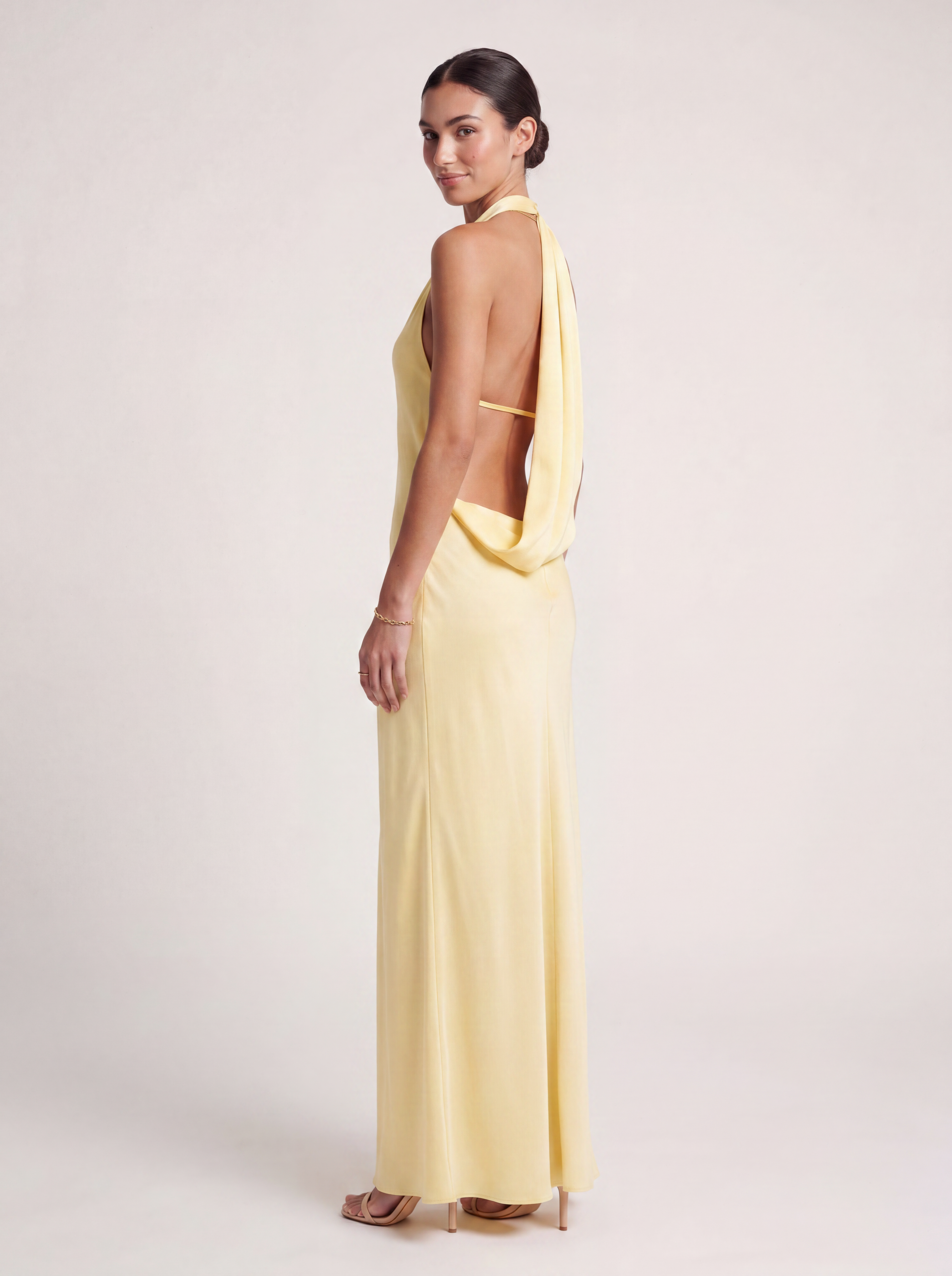 Elena Dress – High Neck Maxi Dress | Vayana Clothing