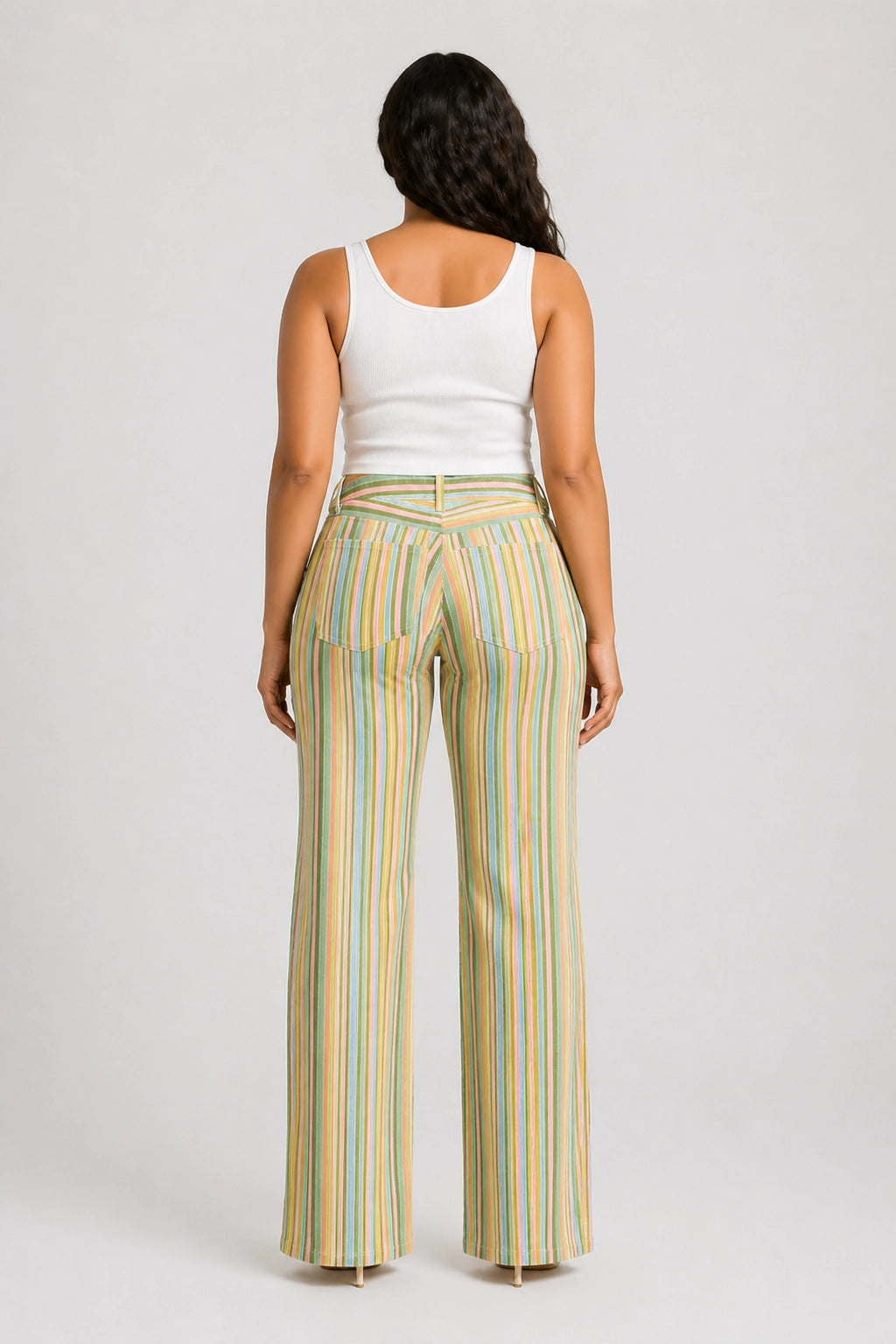 Riviera Jeans – Multicolor – Back View | Vayana Clothing