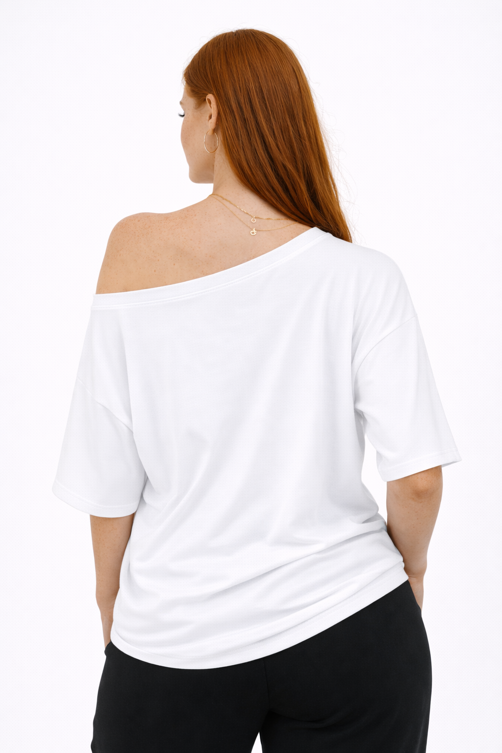 Riviera Top – Black – Back View | Vayana Clothing