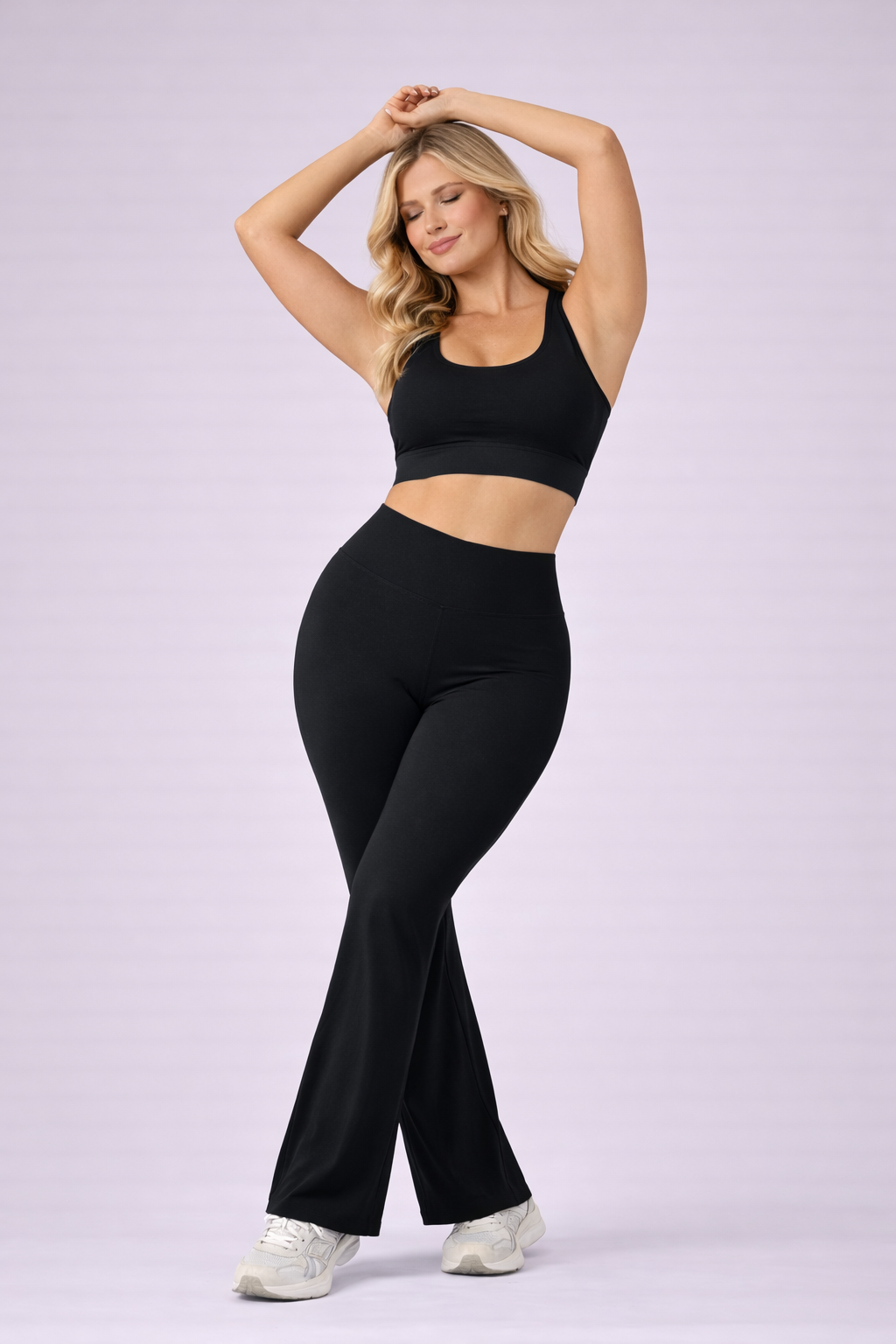 SculptFlare Pants Black Face