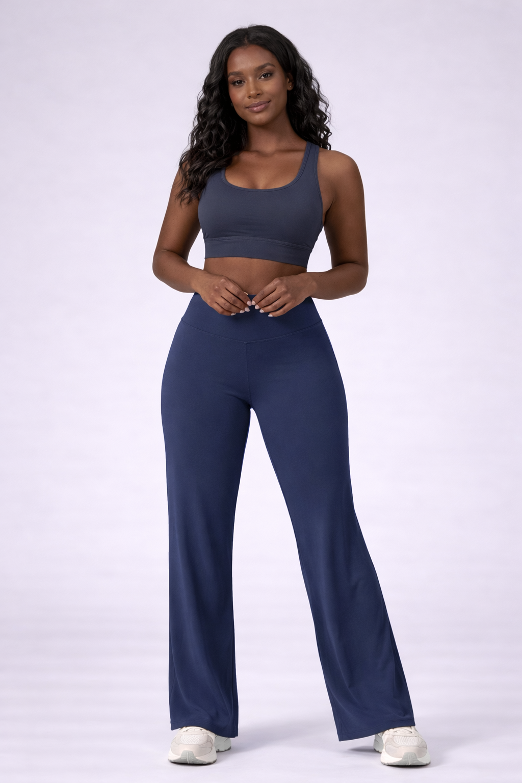 SculptFlare Pants Blue Face