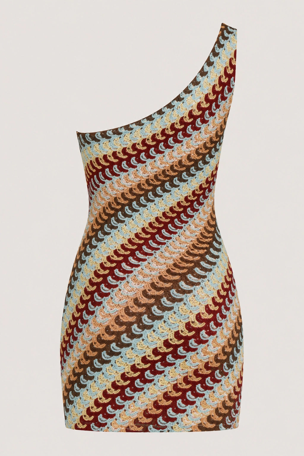 Marisa Dress – Multicolour – Garment Back View | Vayana Clothing
