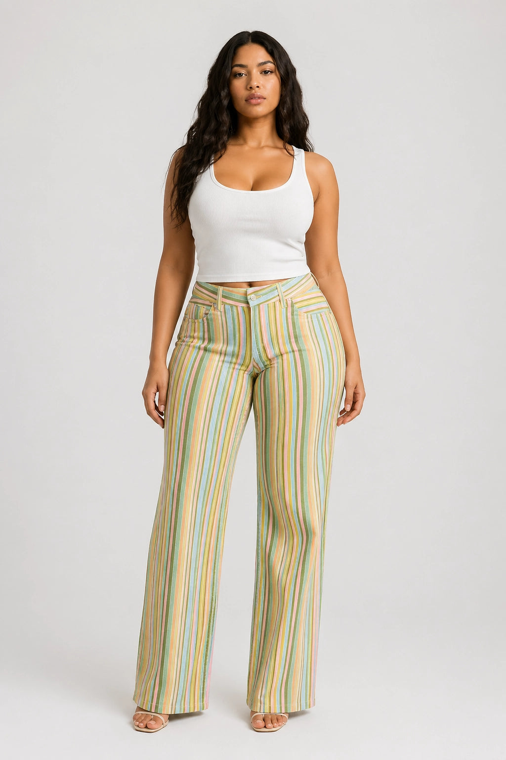 Riviera Jeans – Multicolor – Front View | Vayana Clothing